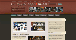 Desktop Screenshot of pin-shot.de