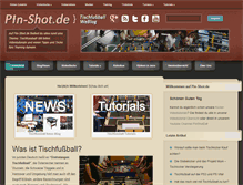 Tablet Screenshot of pin-shot.de